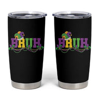 Bruh Mardi Gras Tumbler Cup Carnival New Orleans Trip Parade Outfit Teens Boys Kids - Wonder Print Shop