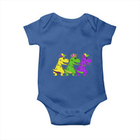 Mardi Gras Baby Onesie Kids Trex Dinos Toddler Boys