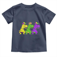 Mardi Gras Toddler T Shirt Kids Trex Dinos Toddler Boys