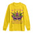 Let The Shenanigans Begin Mardi Gras Long Sleeve Shirt Masquerade Mask Beads