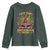 Let The Shenanigans Begin Mardi Gras Youth Sweatshirt Masquerade Mask Beads