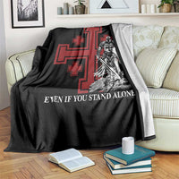 Catholic Knight Templar Crusader Cross Throw Blanket Kingdom Of Jerusalem