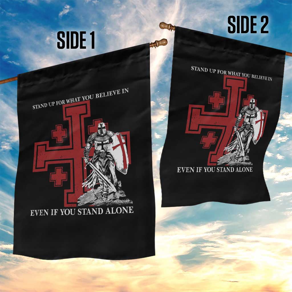 Catholic Knight Templar Crusader Cross Garden Flag Kingdom Of Jerusalem