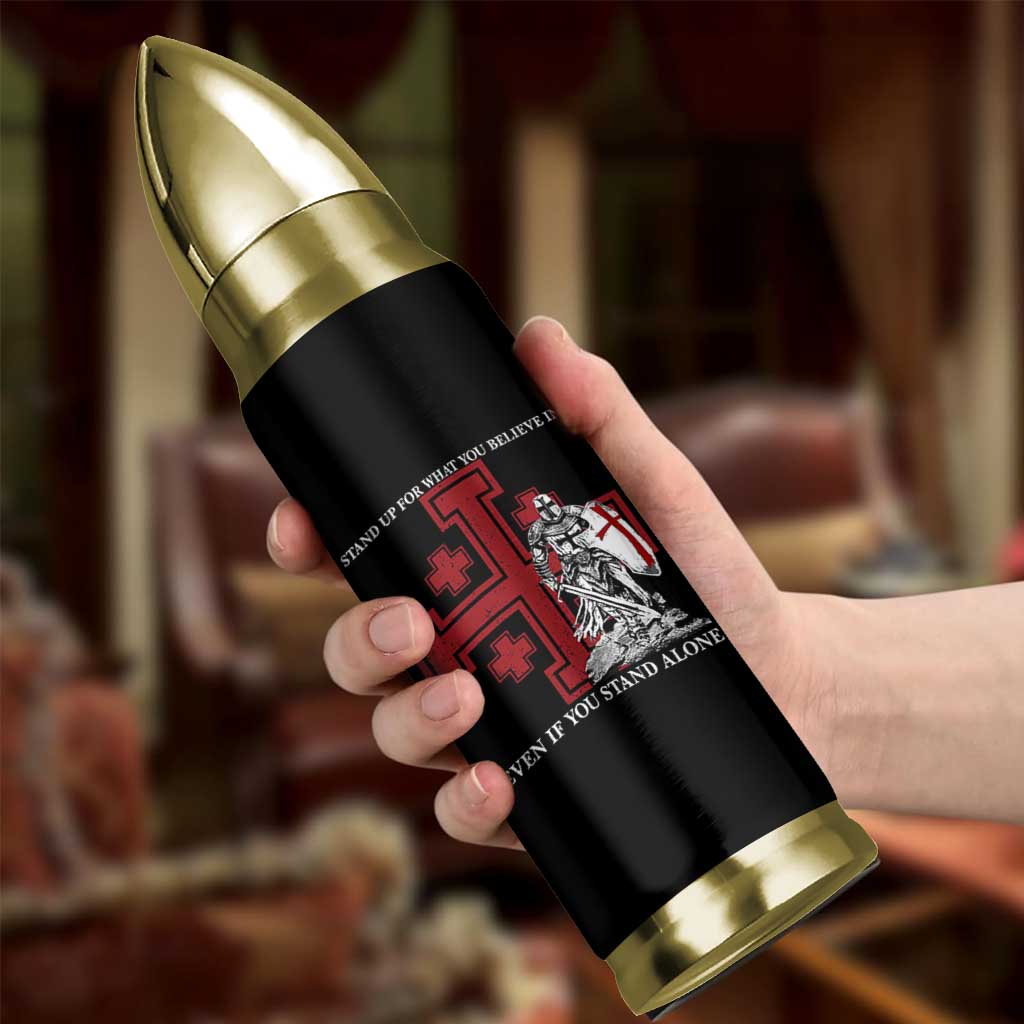 Catholic Knight Templar Crusader Cross Bullet Tumbler Kingdom Of Jerusalem