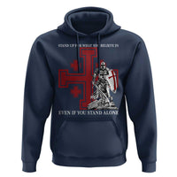 Catholic Knight Templar Crusader Cross Hoodie Kingdom Of Jerusalem