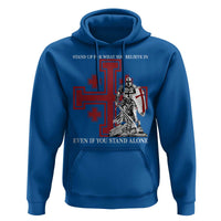 Catholic Knight Templar Crusader Cross Hoodie Kingdom Of Jerusalem