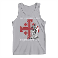 Catholic Knight Templar Crusader Cross Tank Top Kingdom Of Jerusalem