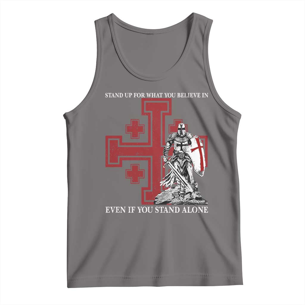 Catholic Knight Templar Crusader Cross Tank Top Kingdom Of Jerusalem