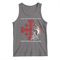 Catholic Knight Templar Crusader Cross Tank Top Kingdom Of Jerusalem