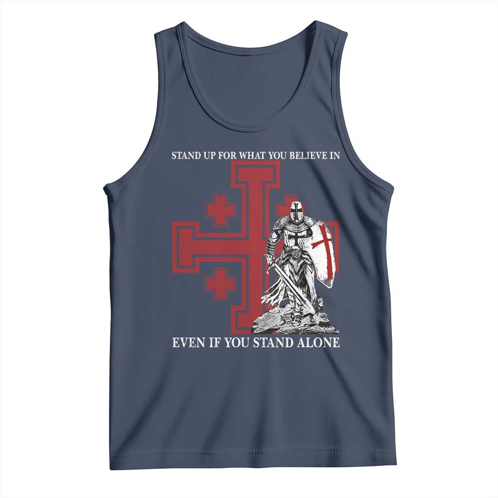 Catholic Knight Templar Crusader Cross Tank Top Kingdom Of Jerusalem