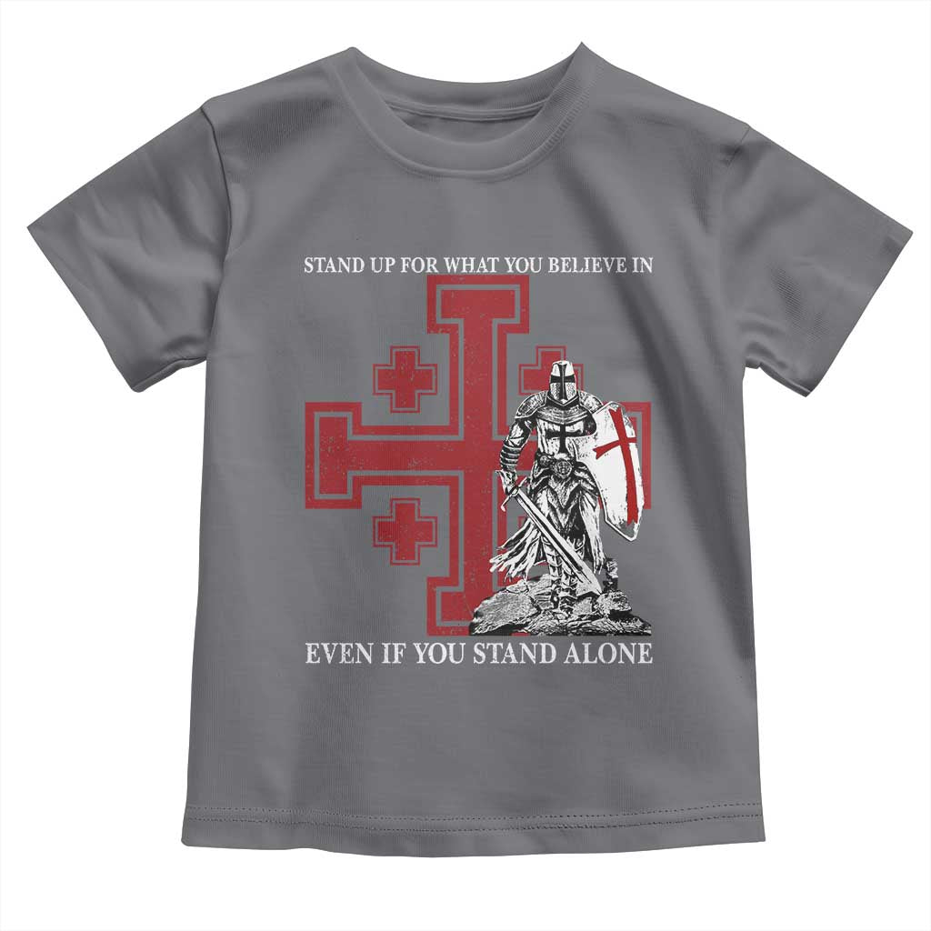 Catholic Knight Templar Crusader Cross Toddler T Shirt Kingdom Of Jerusalem