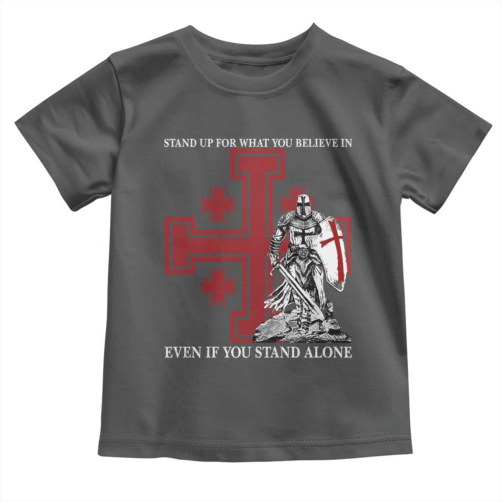 Catholic Knight Templar Crusader Cross Toddler T Shirt Kingdom Of Jerusalem