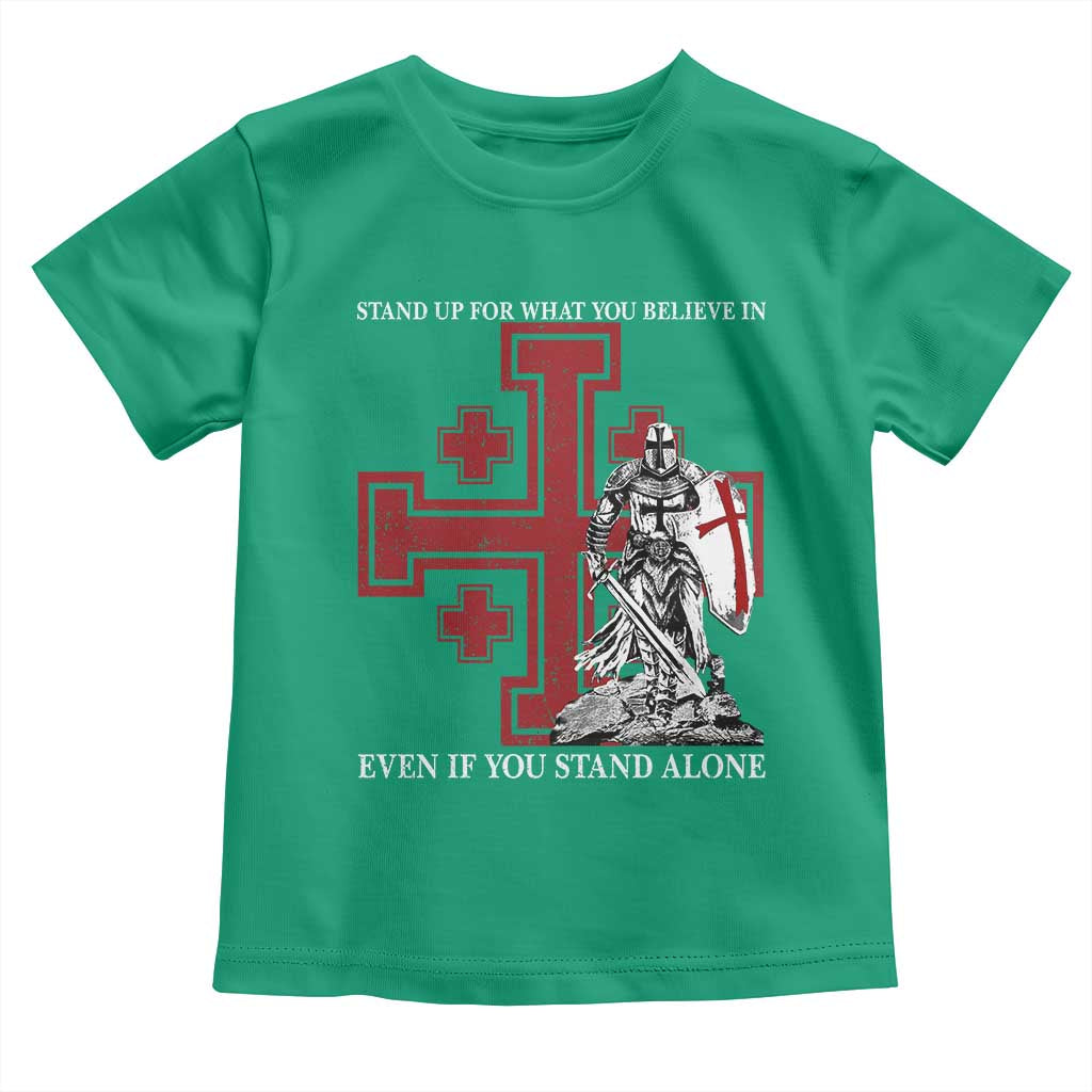 Catholic Knight Templar Crusader Cross Toddler T Shirt Kingdom Of Jerusalem