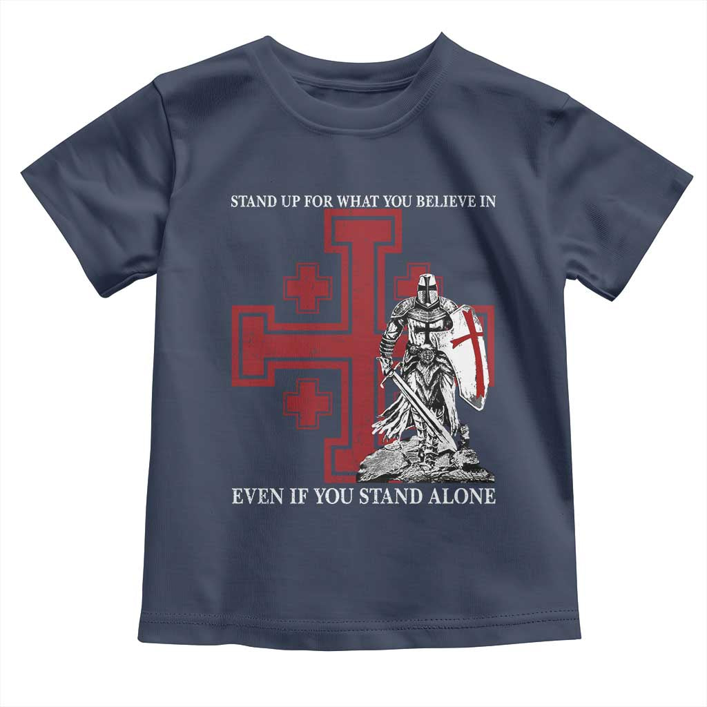 Catholic Knight Templar Crusader Cross Toddler T Shirt Kingdom Of Jerusalem