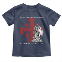 Catholic Knight Templar Crusader Cross Toddler T Shirt Kingdom Of Jerusalem