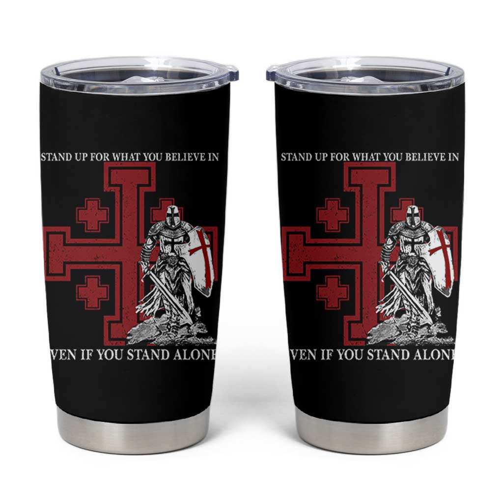 Catholic Knight Templar Crusader Cross Tumbler Cup Kingdom Of Jerusalem