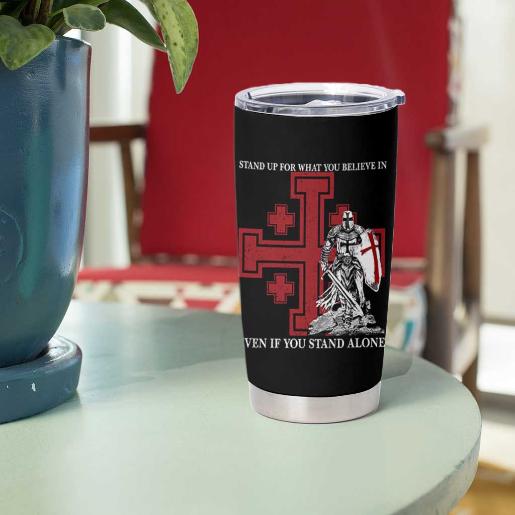 Catholic Knight Templar Crusader Cross Tumbler Cup Kingdom Of Jerusalem