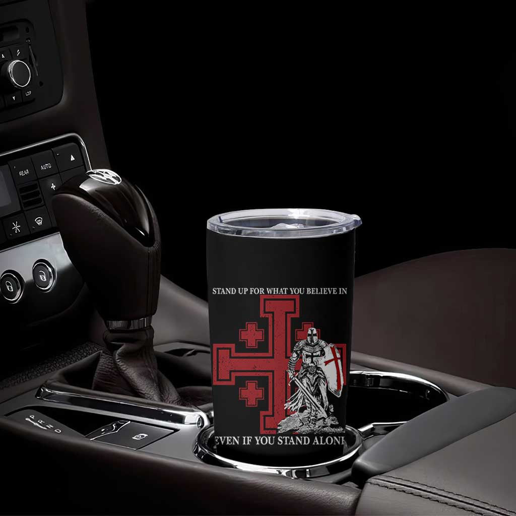Catholic Knight Templar Crusader Cross Tumbler Cup Kingdom Of Jerusalem