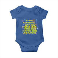 9th Birthday Gifts Baby Onesie Flowers Girl Son Boy 9yr 9 Year Old Bday