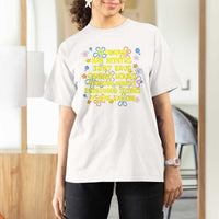9th Birthday Gifts T Shirt For Women Flowers Girl Son Boy 9yr 9 Year Old Bday