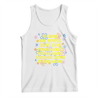 9th Birthday Gifts Tank Top Flowers Girl Son Boy 9yr 9 Year Old Bday