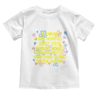 9th Birthday Gifts Toddler T Shirt Flowers Girl Son Boy 9yr 9 Year Old Bday