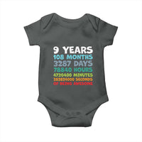 9 Year Old Bday Baby Onesie Son Boy 9yr 9th Birthday Gifts