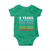 9 Year Old Bday Baby Onesie Son Boy 9yr 9th Birthday Gifts