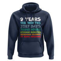 9 Year Old Bday Hoodie Son Boy 9yr 9th Birthday Gifts