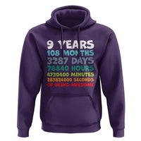 9 Year Old Bday Hoodie Son Boy 9yr 9th Birthday Gifts