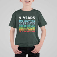 9 Year Old Bday T Shirt For Kid Son Boy 9yr 9th Birthday Gifts