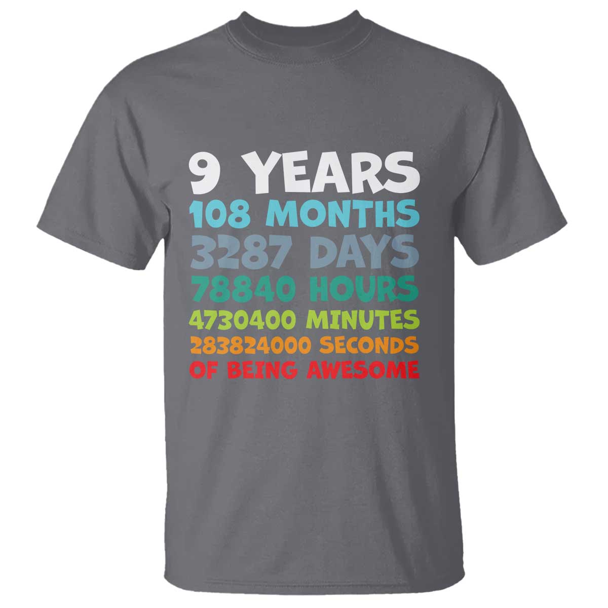 9 Year Old Bday T Shirt Son Boy 9yr 9th Birthday Gifts