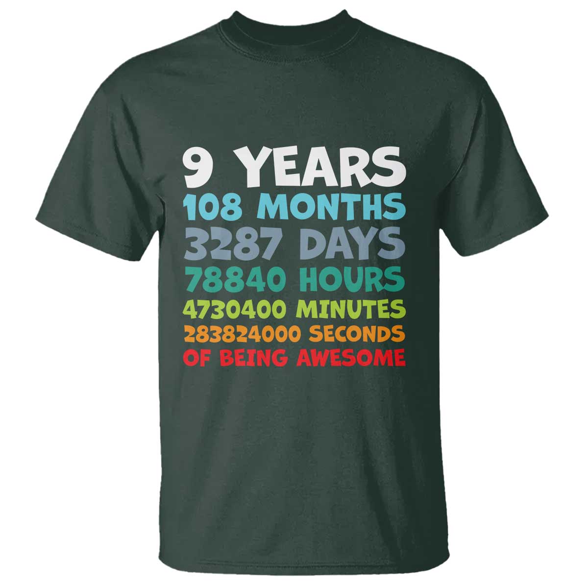 9 Year Old Bday T Shirt Son Boy 9yr 9th Birthday Gifts