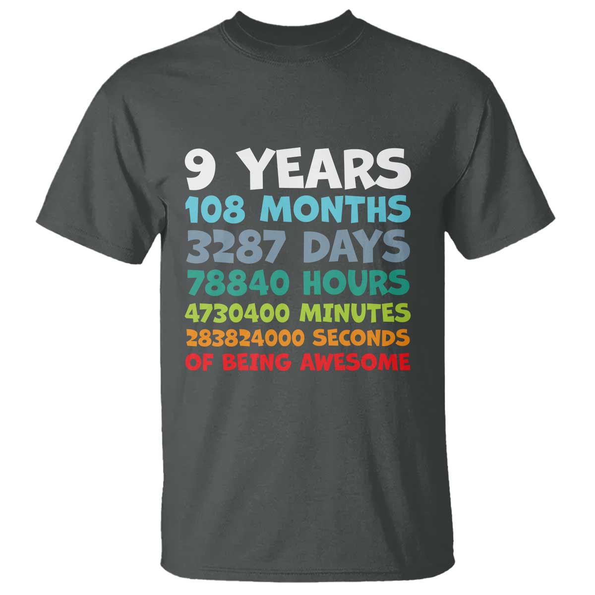 9 Year Old Bday T Shirt Son Boy 9yr 9th Birthday Gifts