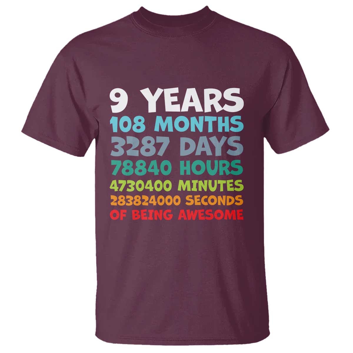 9 Year Old Bday T Shirt Son Boy 9yr 9th Birthday Gifts