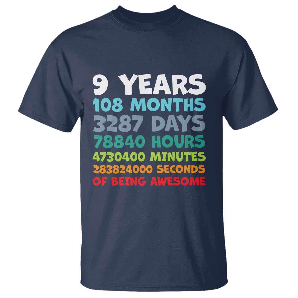 9 Year Old Bday T Shirt Son Boy 9yr 9th Birthday Gifts