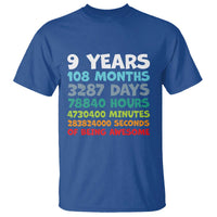 9 Year Old Bday T Shirt Son Boy 9yr 9th Birthday Gifts