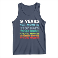 9 Year Old Bday Tank Top Son Boy 9yr 9th Birthday Gifts