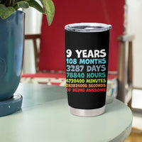 9 Year Old Bday Tumbler Cup Son Boy 9yr 9th Birthday Gifts