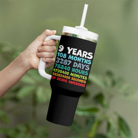 9 Year Old Bday Tumbler With Handle Son Boy 9yr 9th Birthday Gifts