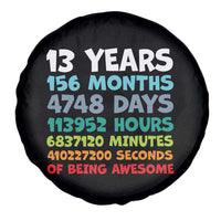 13th Birthday Spare Tire Cover 13 Year Old Bday Gifts Son Boy 13yr