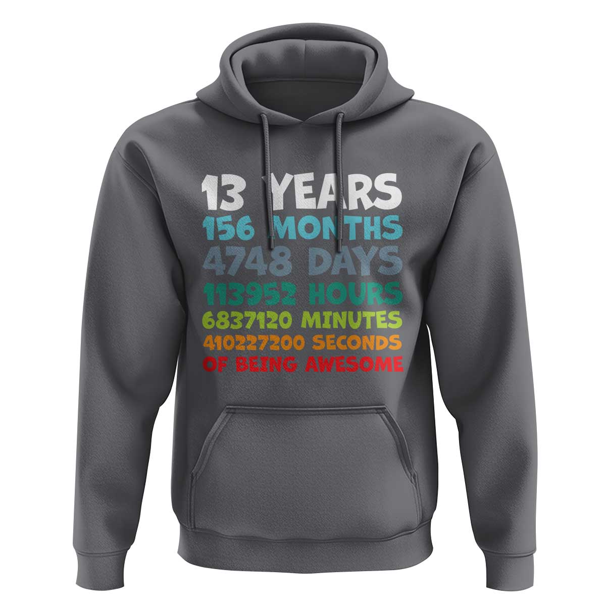 13th Birthday Hoodie 13 Year Old Bday Gifts Son Boy 13yr