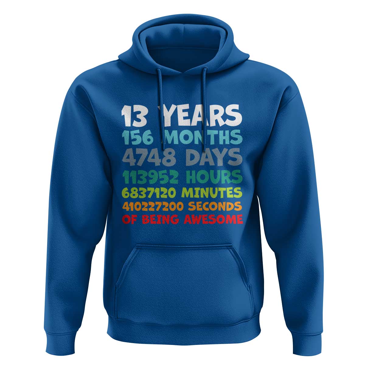 13th Birthday Hoodie 13 Year Old Bday Gifts Son Boy 13yr