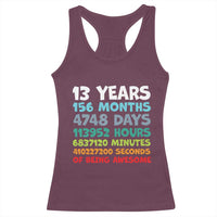 13th Birthday Racerback Tank Top 13 Year Old Bday Gifts Son Boy 13yr