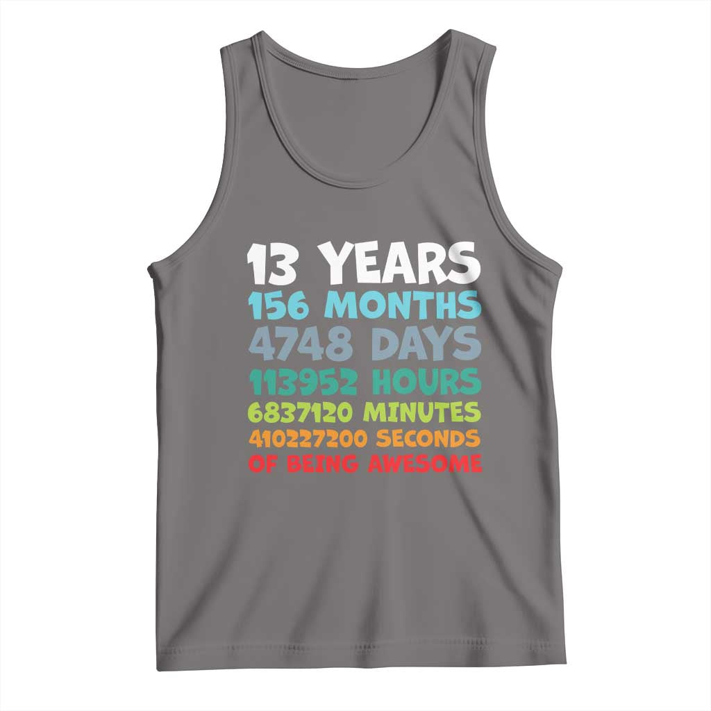 13th Birthday Tank Top 13 Year Old Bday Gifts Son Boy 13yr
