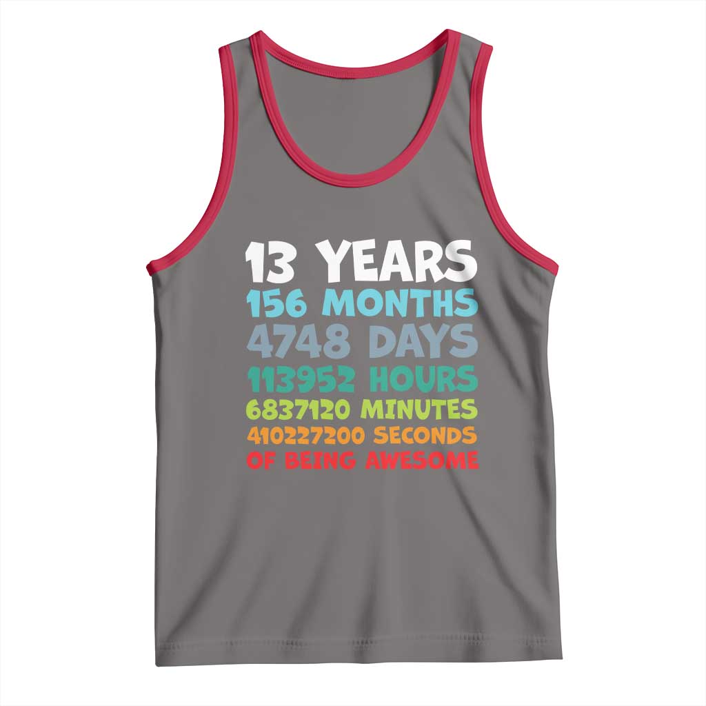 13th Birthday Tank Top 13 Year Old Bday Gifts Son Boy 13yr