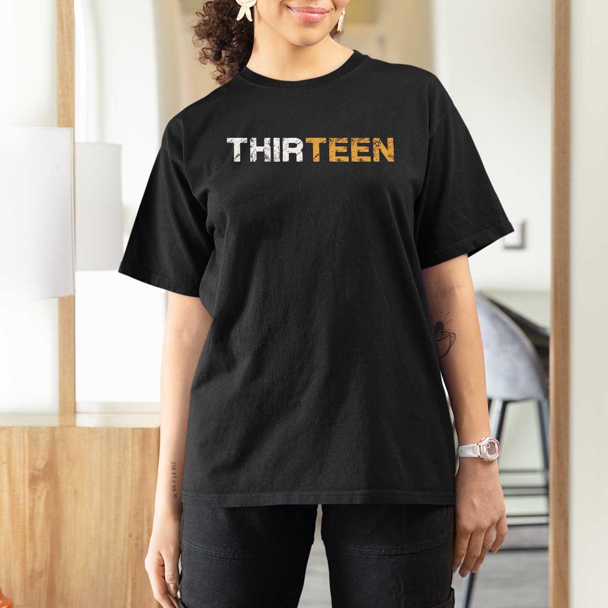 13th Birthday T Shirt For Women Thirteen Teen 13 Year Old Official Teenager Gifts