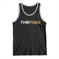 13th Birthday Tank Top Thirteen Teen 13 Year Old Official Teenager Gifts