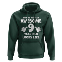 9th Birthday Gifts Hoodie Awesome 9 Year Old Bday Son Boy Girl 9yr