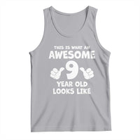 9th Birthday Gifts Tank Top Awesome 9 Year Old Bday Son Boy Girl 9yr
